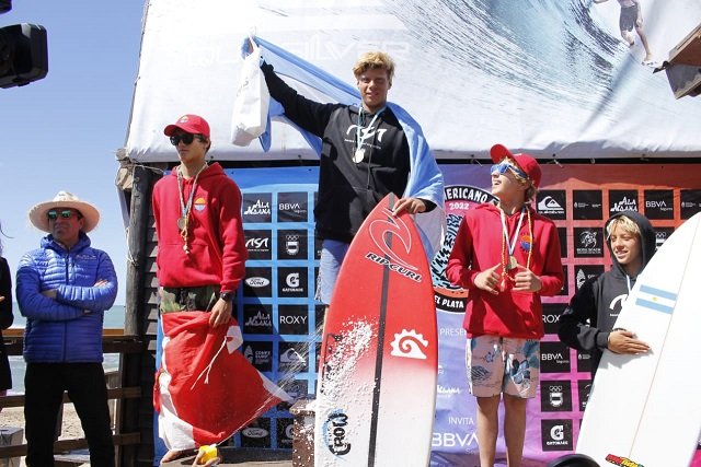 Surf: ARGENTINA SE CONSAGRÓ SUBCAMPEÓN SUDAMERICANO JUVENIL