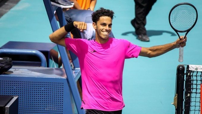 Tenis masculino: GRAN ACTUACIÓN DE FRANCISCO CERUNDOLO EN EL ATP 1000 DE MIAMI