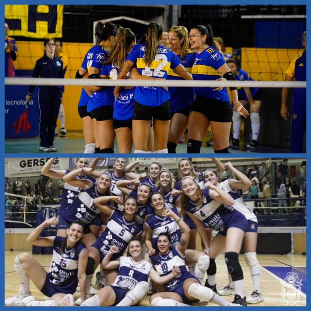 Vóley femenino: BOCA Y GIMNASIA SON LOS FINALISTAS DE LA LAF2022