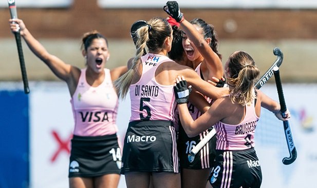 Hockey césped femenino: LAS LEONCITAS GOLEARON A URUGUAY EN EL MUNDIAL JUNIOR