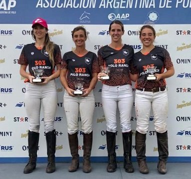 Polo femenino: EL METEJÓN 303 POLO RANCH GANÓ LA COPA DE LA MUJER 2022