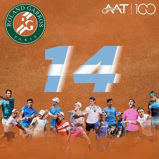 Tenis masculino: CATORCE ARGENTINOS CLASIFICARON A LA PRIMERA RONDA DEL ROLAND GARROS