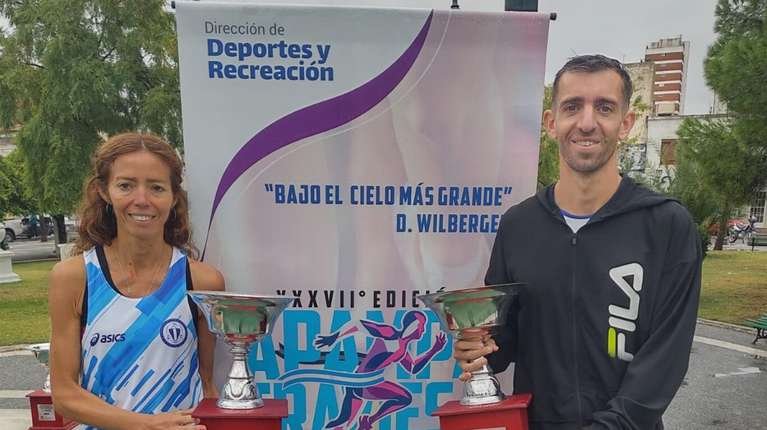 Atletismo: KARINA FUENTEALBA Y LUIS MOLINA, GANADORES DEL «A PAMPA TRAVIESA»