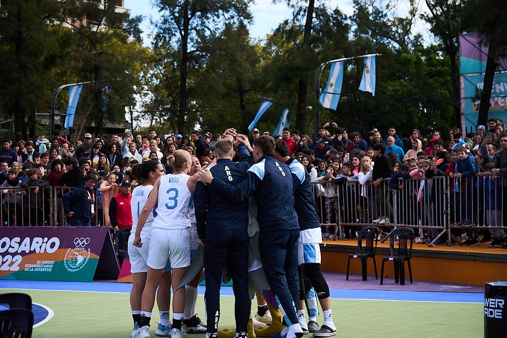 JSJ Rosario 2022: Basquet 3×3| POSITIVA ACTUACIÓN DE LOS SELECCIONADOS ARGENTINOS FEMENINO Y MASCULINO EN EL DEBUT