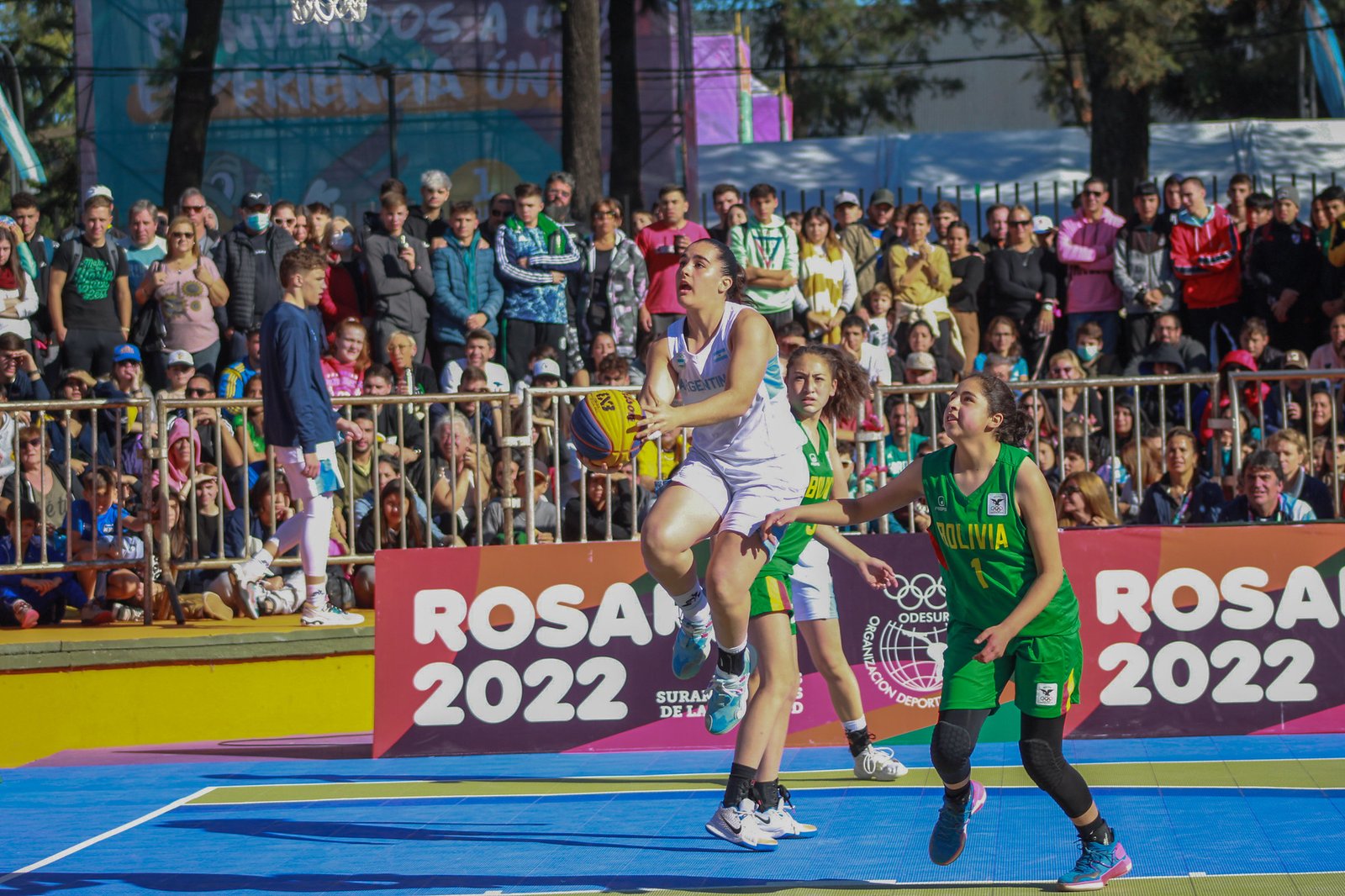 JSJ Rosario 2022: BASQUET 3X3 FEMENINO: ARGENTINA SE VISTIÓ DE ORO EN EL SURAMERICANO