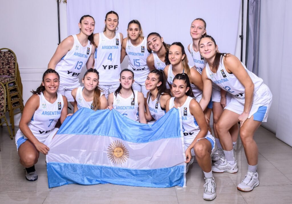 Básquet femenino: ARGENTINA FUE SUBCAMPEONA EN EL SUDAMERICANO U18