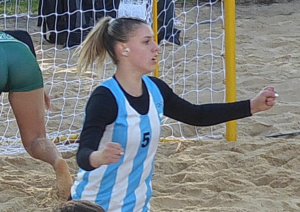JSJ Rosario 2022: BEACH HANDBALL | MARÍA FLORENCIA GALLO HABLÓ AL FINALIZAR LA FASE CLASFICATORIA