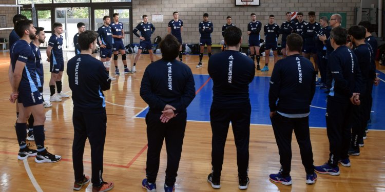 Voley masculino: LAS SELECCIONES ARGENTINAS VOLVIERON A LOS ENTRENAMIENTOS