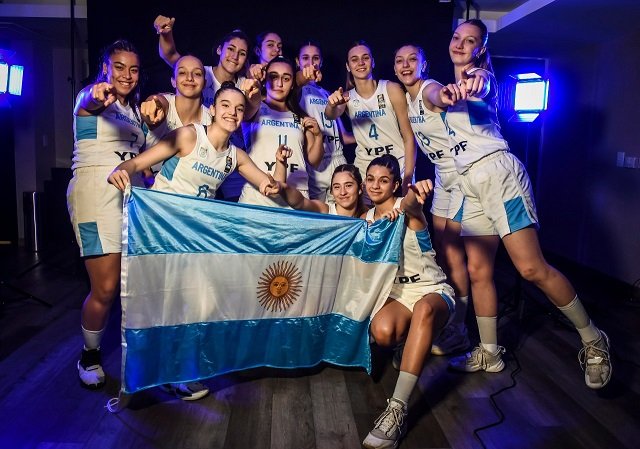 Básquet femenino: LA SELECCIÓN ARGENTINA U18 GANÓ EL BRONCE Y LOGRÓ LA CLASIFICACIÓN AL MUNDIAL