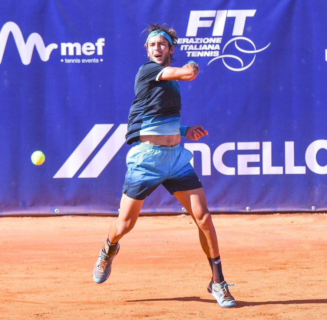 Tenis masculino: TOMÁS ETCHEVERRY FUE SUBCAMPEÓN EN ITALIA