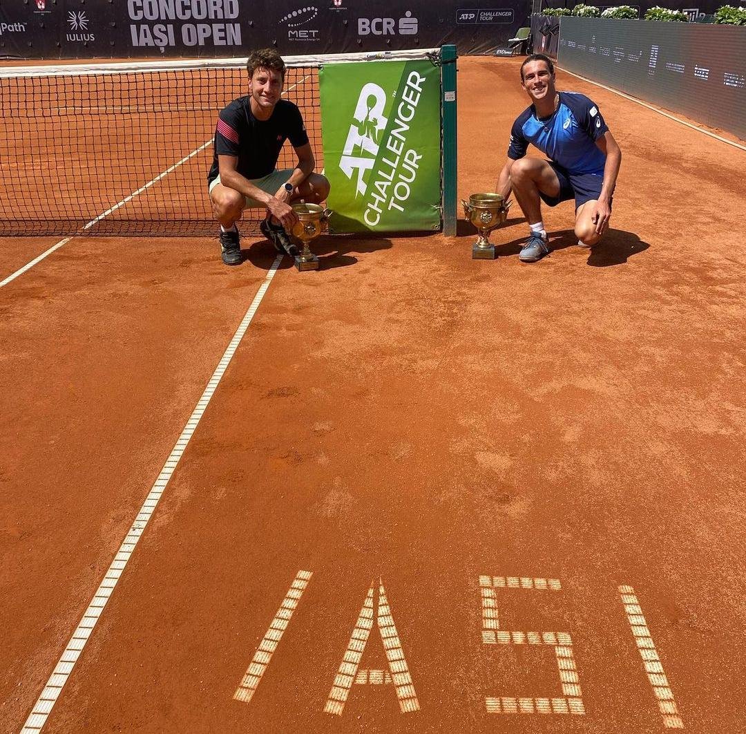 Tenis: RENZO OLIVO Y GEOFFREY BLANCANEAUX SON CAMPEONES EN RUMANIA