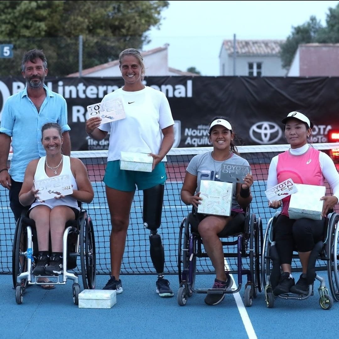 Tenis adaptado: GRAN ACTUACIÓN DE FLORENCIA MORENO EN EL TOYOTA OPEN