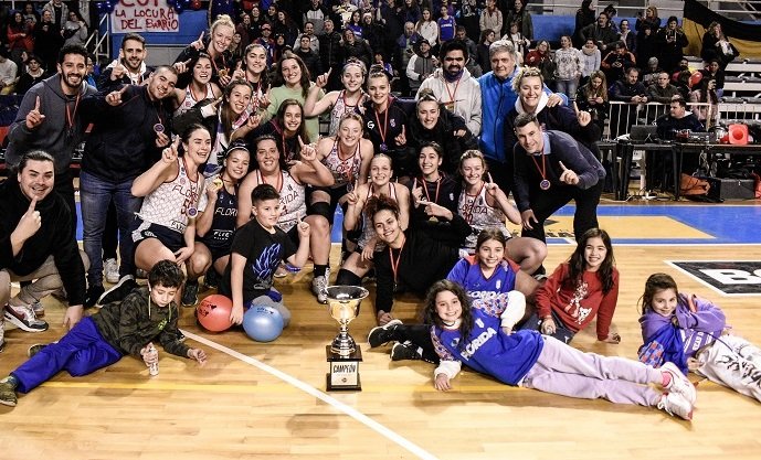 Básquet femenino: UNIÓN FLORIDA ES EL CAMPEÓN DE LA LIGA FEDERAL 2022