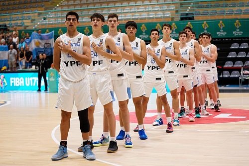 Básquet masculino: LA SELECCIÓN U17 VENCIÓ A NUEVA ZELANDA Y FINALIZÓ EN EL 11° PUESTO DEL MUNDIAL DE MÁLAGA