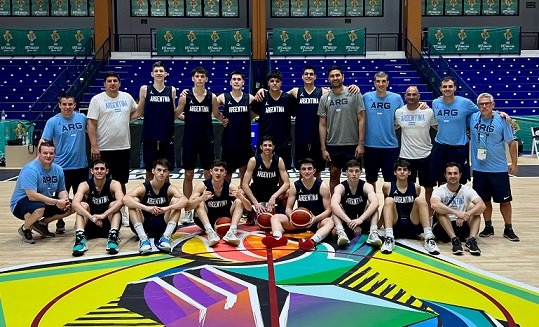 Básquet masculino: ARGENTINA COMIENZA SU CAMINO EN EL MUNDIAL U17