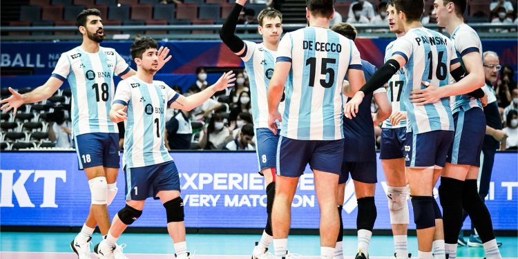 Voley masculino: CALENDARIO DE LA SELECCION ARGENTINA EN EL CAMPEONATO DEL MUNDO 2022