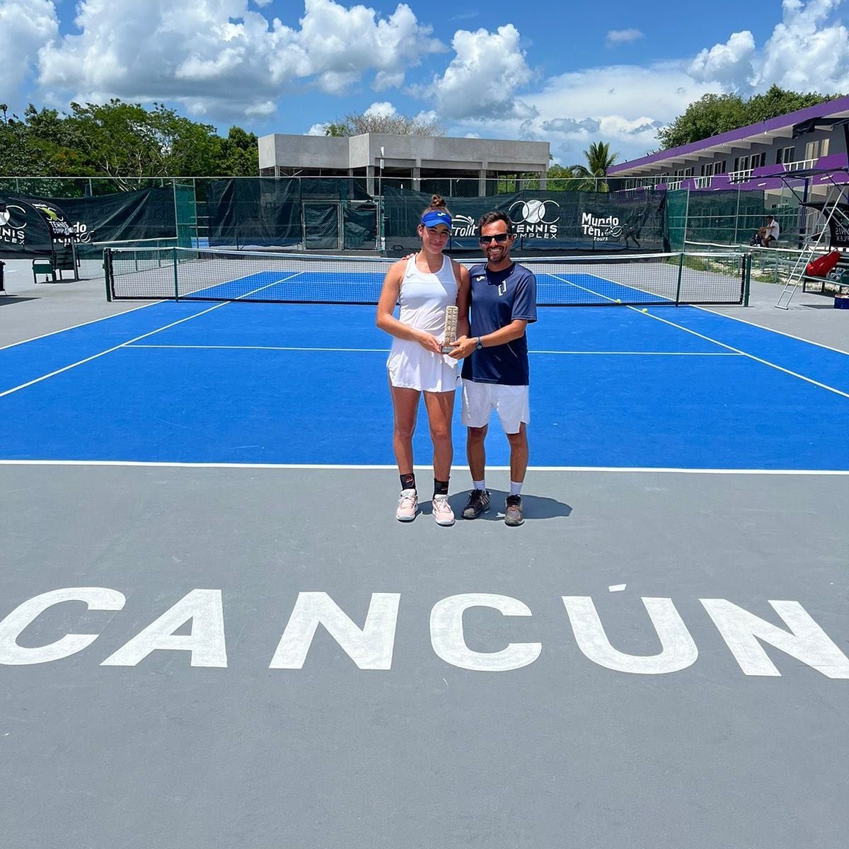 Tenis femenino: SOLANA SIERRA SE CONSAGRÓ CAMPEONA EN MÉXICO