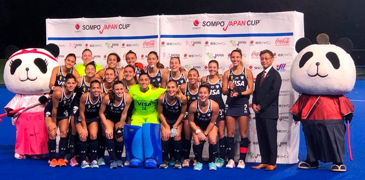 Hockey césped femenino: LAS LEONAS GANARON LA SOMPO JAPAN CUP LA COPA
