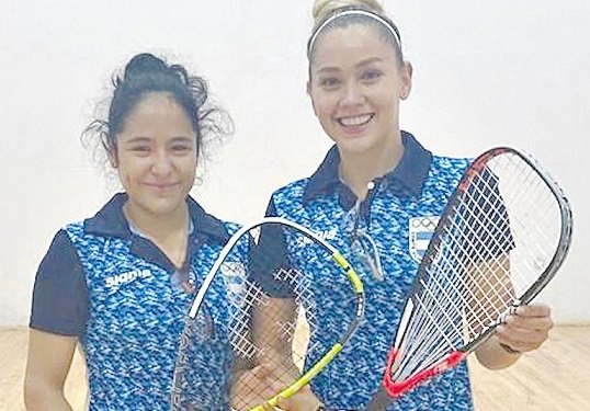 Racquetball: NATALIA MÉNDEZ Y VALERIA CENTELLAS, SUBCAMPEONAS MUNDIALES