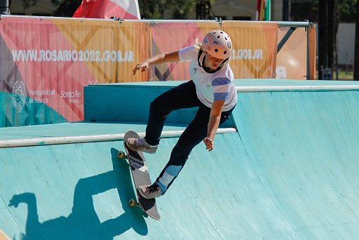JSJ Rosario 2022: SKATEBOARDING | AILÍN ARZÚA GANÓ MEDALLA DE PLATA EN STREET