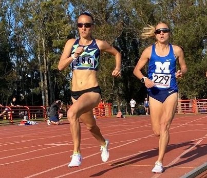 Atletismo: MARIANA BORELLI SOBRESALIÓ EN MAR DEL PLATA