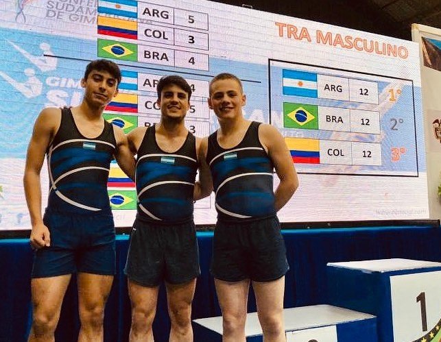 Gimnasia Trampolín: EXTRAORDINARIA COSECHA SUDAMERICANA
