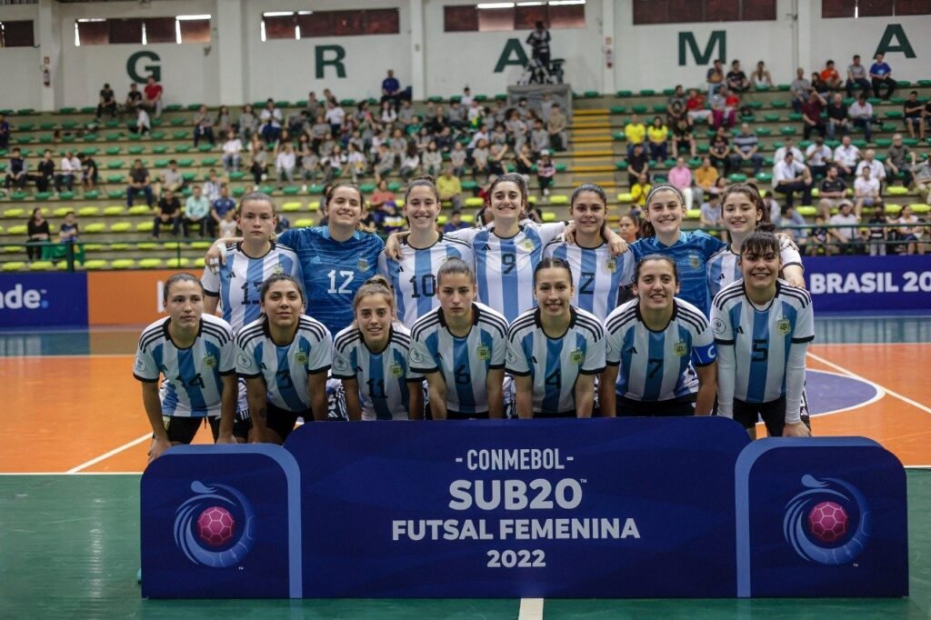 Futsal femenino: ARGENTINA LOGRÓ EL TERCER PUESTO EN EL SUDAMERICANO SUB20