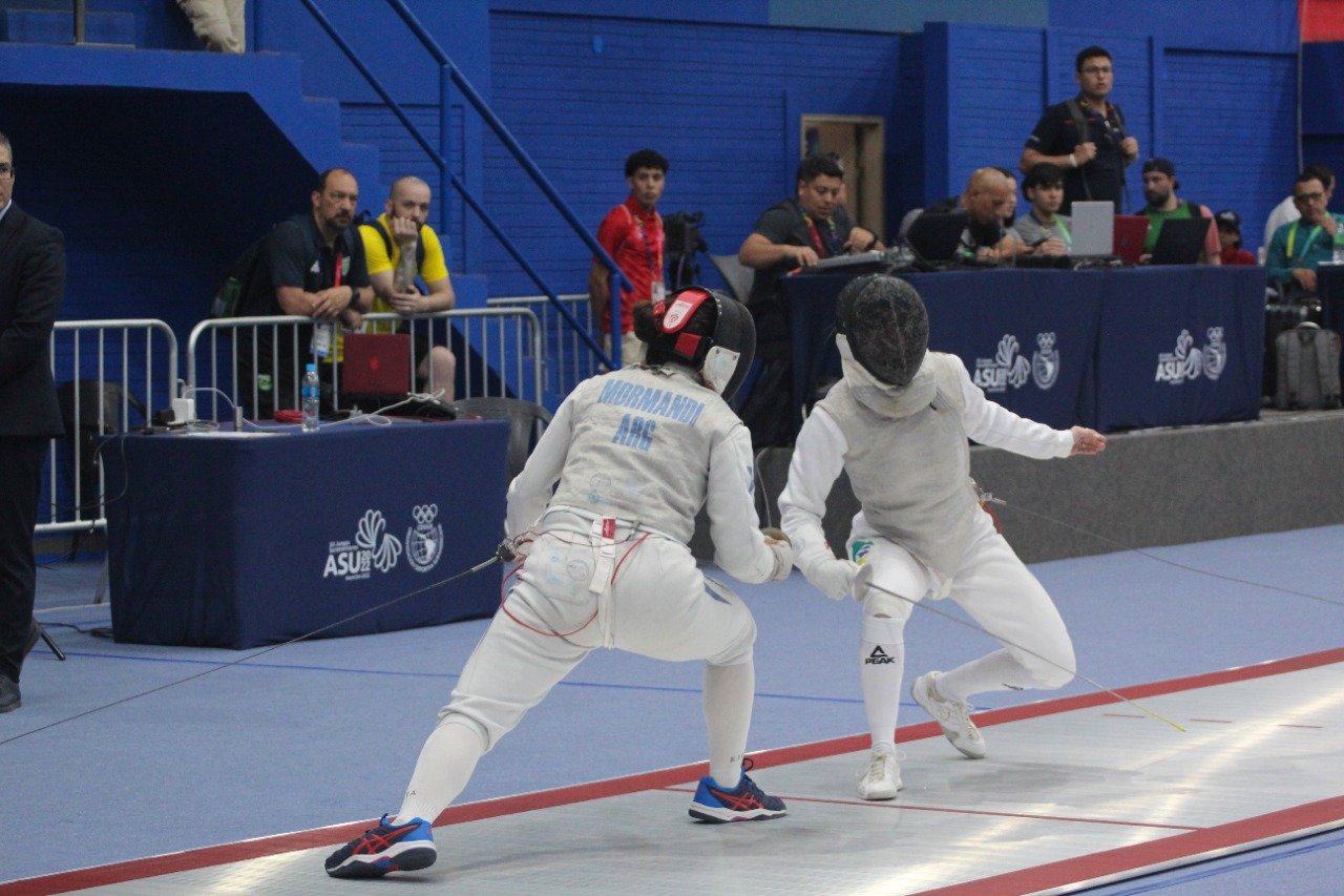 JJSS Asunción 2022: ESGRIMA | Argentina sumó 7 medallas en la disciplina, un oro, tres platas y tres bronces