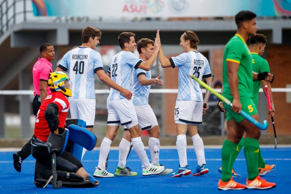 JJSS Asunción 2022: HOCKEY | LOS LEONES GOLEARON A BRASIL Y SON FINALISTAS