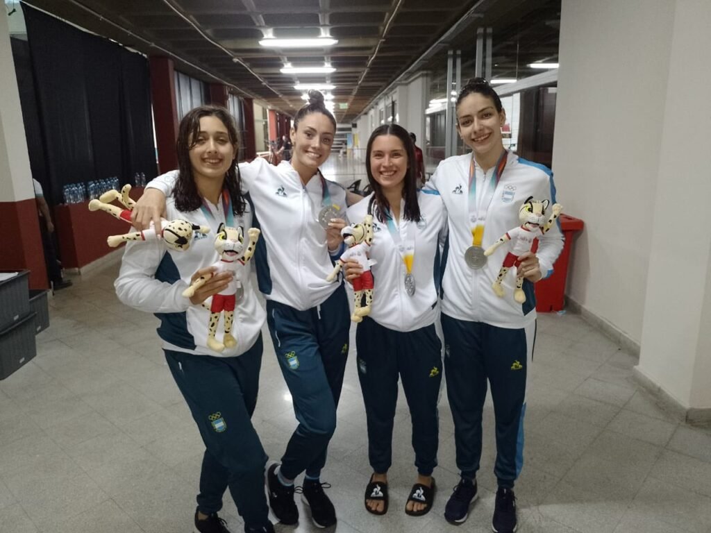 JJSS Asunción 2022: NATACIÓN | SEIS MEDALLAS ARGENTINAS EN EL PRIMER DÍA DE COMPETENCIA