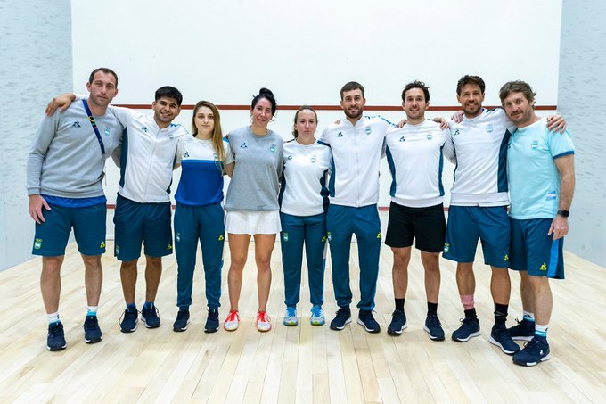 JJSS Asunción 2022: SQUASH | SIETE MEDALLAS PARA LA DELEGACION ARGENTINA