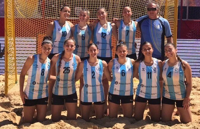 Beach Handball: LAS KAMIKAZES FINALIZARON UNA IMPORTANTE GIRA EN MARICÁ