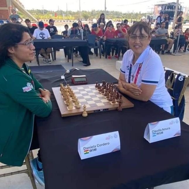 JJSS Asunción 2022: AJEDREZ | Claudia Amura y Federico Pérez hicieron historia al ganar la medalla de plata