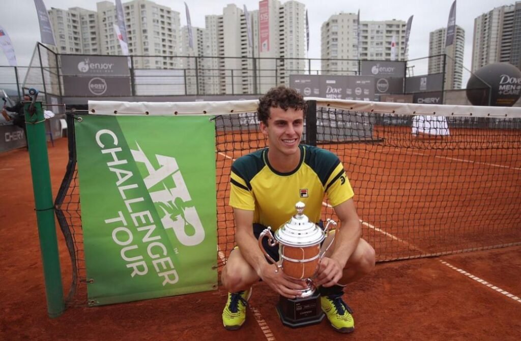 Tenis masculino: JUAN MANUEL CERUNDOLO GANÓ EL CHALLENGER DE COQUIMBO