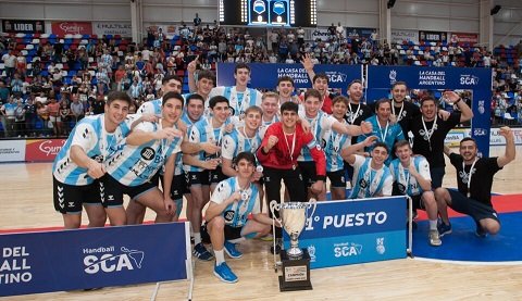 Handball masculino: EN EL TORNEO SUR-CENTRO, ARGENTINA ES EL CAMPEÓN JUVENIL Y SUBCAMPEÓN JUNIOR