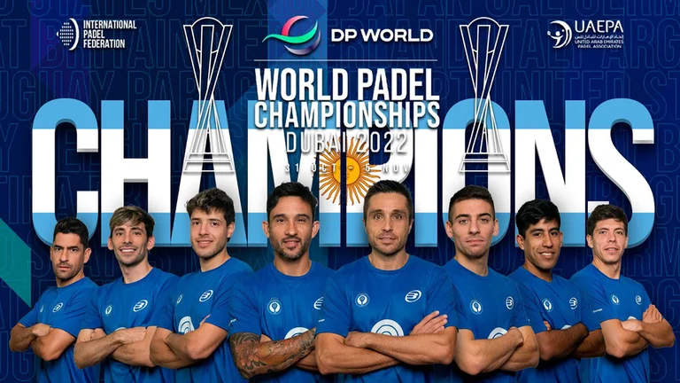 Padel/Paddle: ARGENTINA SUPERÓ A ESPAÑA EN LA FINAL Y ES CAMPEÓN MUNDIAL