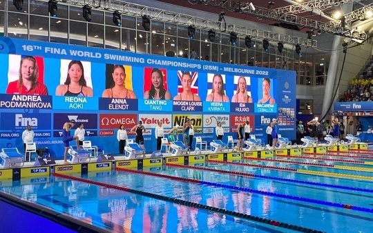 Natación: MACARENA CEBALLOS, ANDREA BERRINO Y LUCAS ALBA PARTICIPARON EN EL MUNDIAL DE MERLBOURNE
