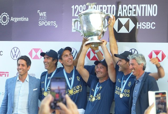 Polo masculino: LA DOLFINA SAUDI OBTUVO EL 129° ABIERTO DE PALERMO