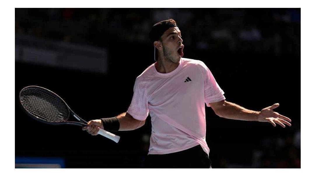 Tenis: CAYÓ FRANCISCO CERUNDOLO EN UNA BUENA ACTUACIÓN