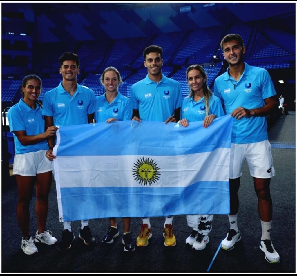 Tenis: EL EQUIPO ARGENTINO PARTICIPÓ DE LA UNITED CUP 2023