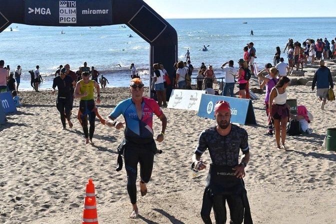 Triatlón: EN MIRAMAR SE DESARROLLÓ EL PRIMER CAMPEONATO ARGENTINO