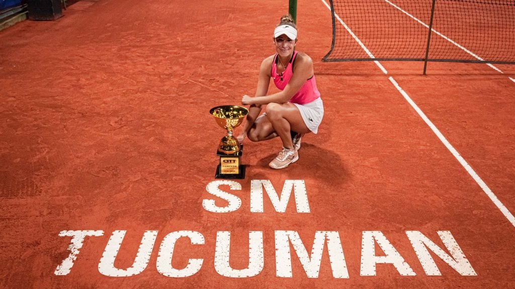 Tenis: SOLANA SIERRA SE CONSAGRÓ EN TUCUMAN