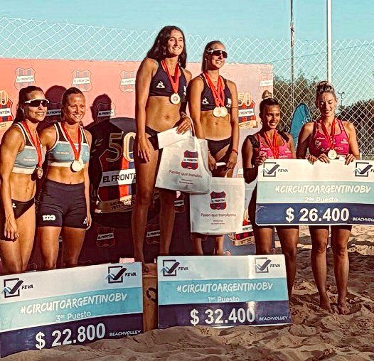 Beach Volley: SOSAYA-INOSTROZA Y NAJUL-ABDALA FUERON LOS GANADORES DE LA SÉPTIMA ETAPA DEL CIRCUITO ARGENTINO