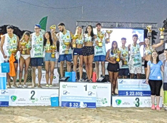 Beach Volley: AMIEVA-AMEIRO Y ABDALA-NAJUL, CAMPEONES EN LA QUINTA ETAPA DEL CIRCUITO ARGENTINO