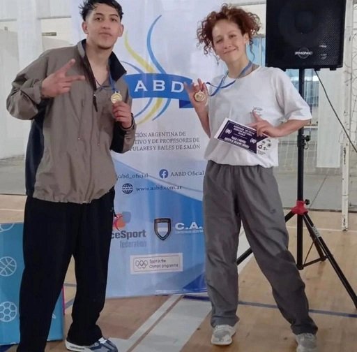 Danza/Baile Deportivo: ABRIL NADAL Y BROLY CARVAJAL REPRESENTARÁN A ARGENTINA EN JAPÓN