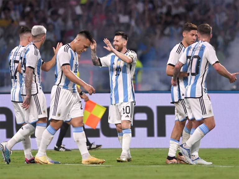 Fútbol masculino: SIGUIÓ LA FIESTA Y LA SELECCIÓN ARGENTINA GOLEÓ A CURAZAO EN SANTIAGO DEL ESTERO