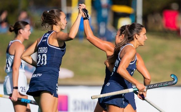 Hockey céspedl femenino: LAS LEONAS VENCIERON A ESTADOS UNIDOS POR LA FIH PRO LEAGUE
