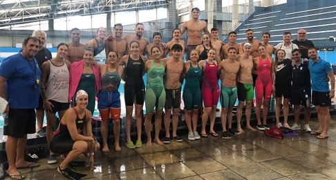Natación: CONCENTRACIÓN DE MAYORES EN EL CENARD