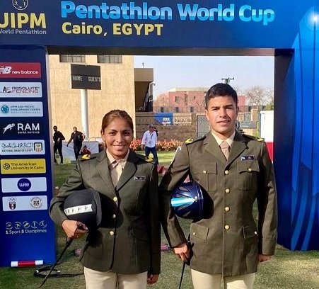 Pentatlon: LA DUPLA FUENZALIDA-LIMA Y FRANCO SERRANO, DESTACADOS EN EGIPTO
