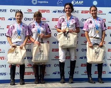 Polo femenino: LAS PALMERAS GANÓ EL TROFEO DE ORO EN LA COPA DE LA MUJER «BAJO HANDICAP»